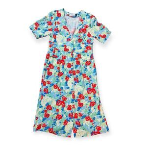 Rixo Jackson Silk Floral-Print Crepe Midi Dress Blogger Fave Size XS (4)
